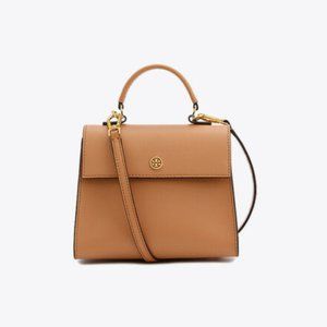Tory Burch Parker Leather Mini Satchel